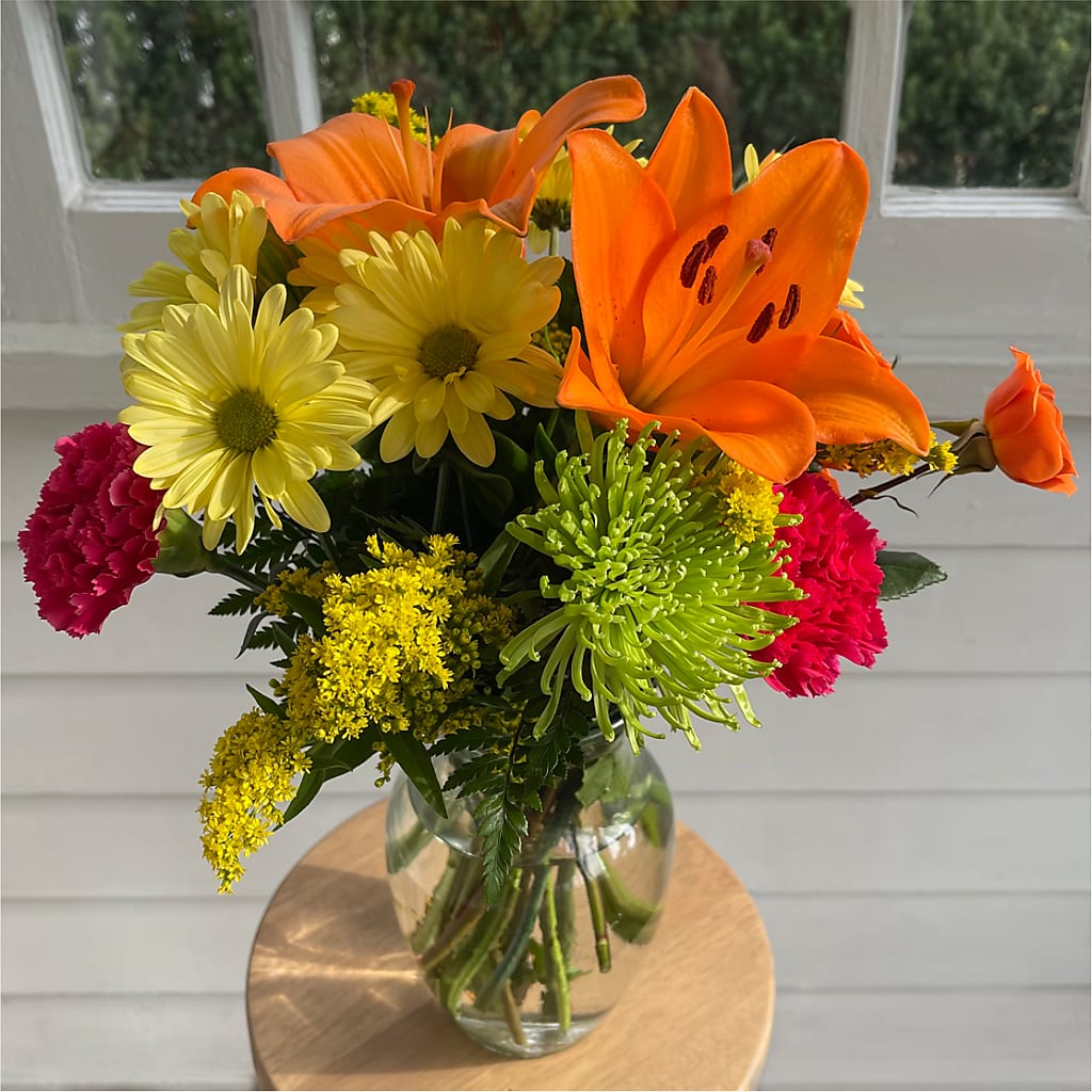 Bold & Bright – A Florist Original – GEHRKE FLORAL & GREENHOUSES, Mondovi WI