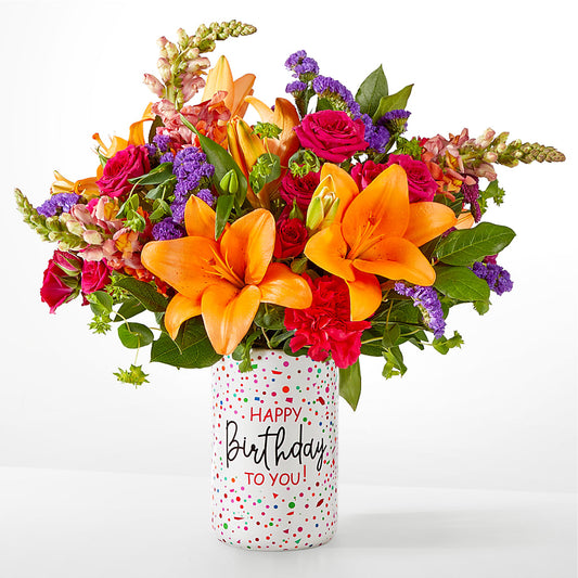 Birthday Palooza Bouquet – GEHRKE FLORAL & GREENHOUSES, Mondovi WI