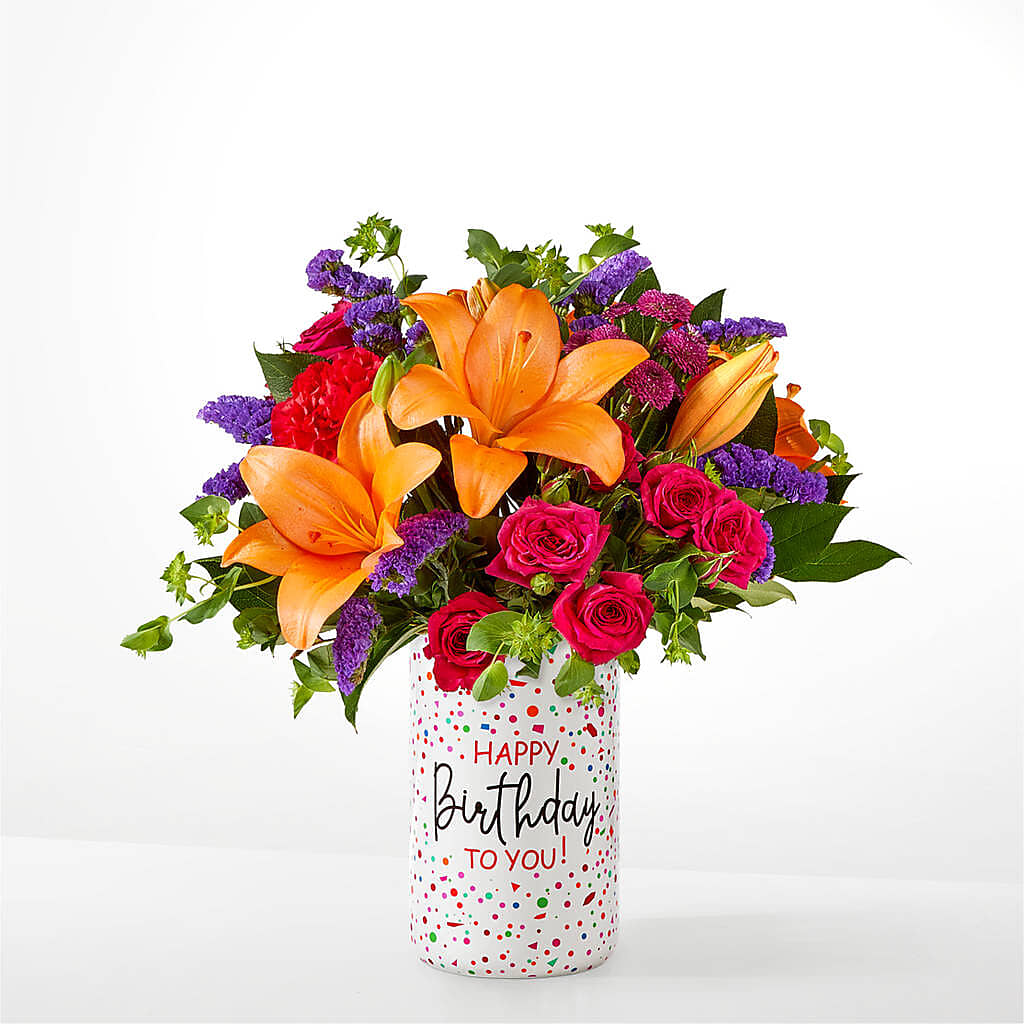 Birthday Palooza Bouquet – GEHRKE FLORAL & GREENHOUSES, Mondovi WI