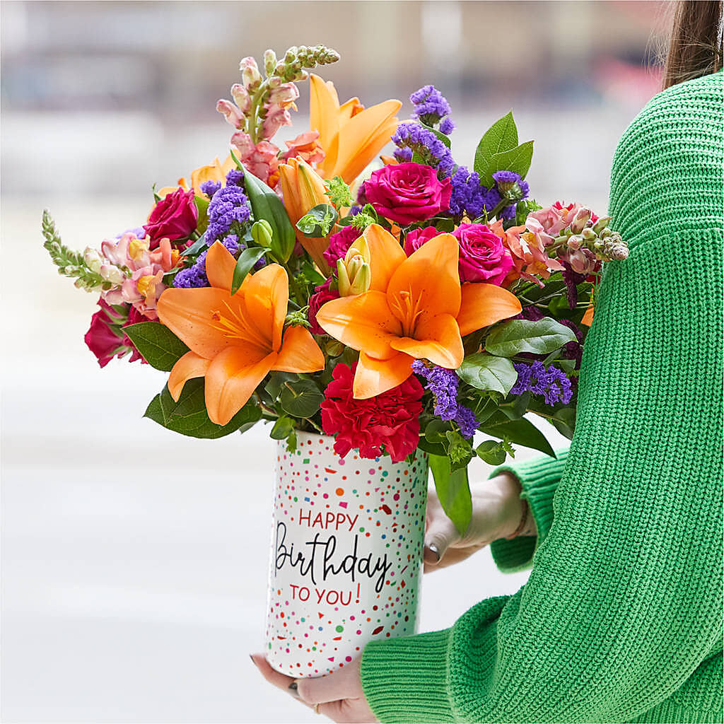 Birthday Palooza Bouquet – GEHRKE FLORAL & GREENHOUSES, Mondovi WI