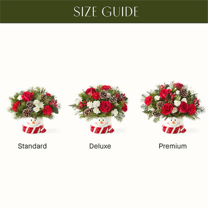 Jolly Snowman Bouquet – GEHRKE FLORAL & GREENHOUSES, Mondovi WI