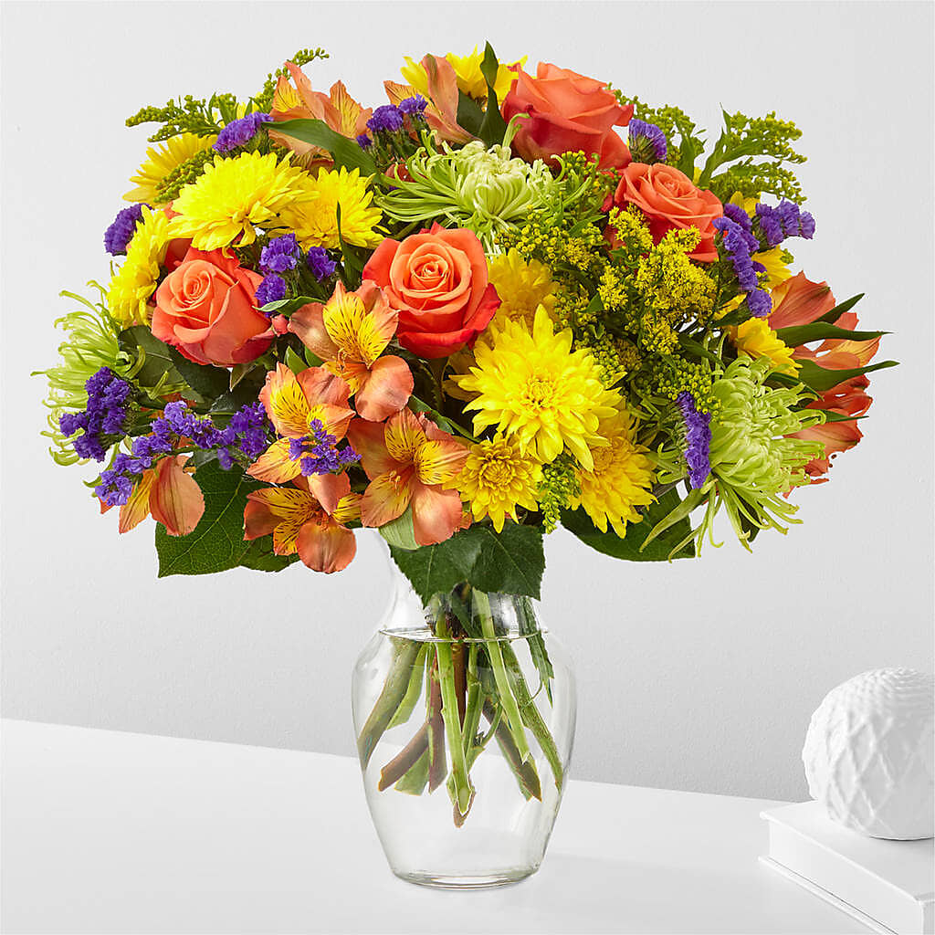 Marmalade Skies Bouquet – GEHRKE FLORAL & GREENHOUSES, Mondovi WI
