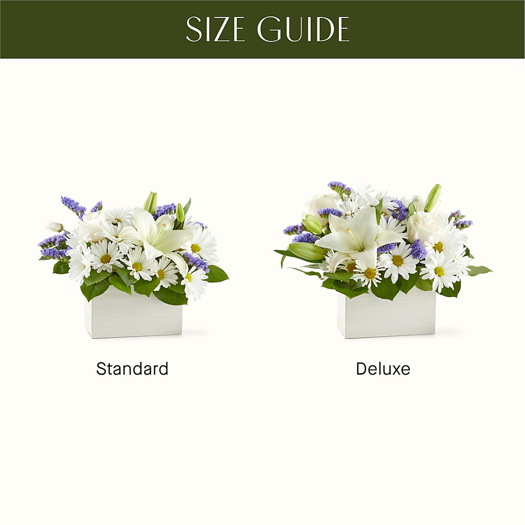 Beyond Blue Box Bouquet – GEHRKE FLORAL & GREENHOUSES, Mondovi WI