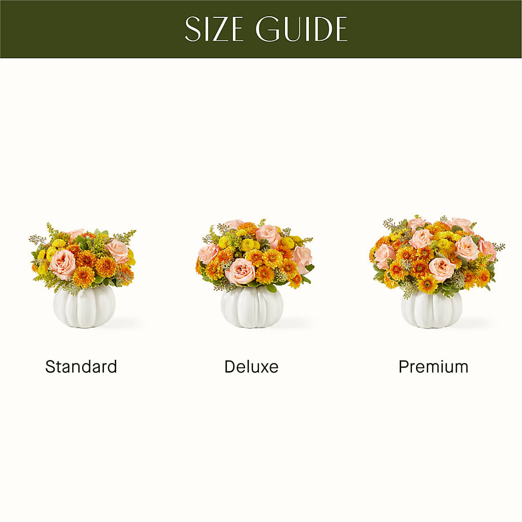 Peachy Pumpkin – GEHRKE FLORAL & GREENHOUSES, Mondovi WI