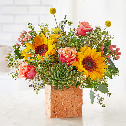 Sunflower Season Bouquet – GEHRKE FLORAL & GREENHOUSES, Mondovi WI