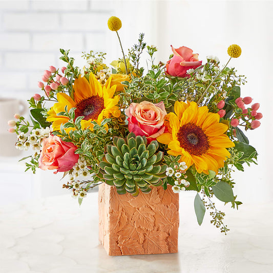 Sunflower Season Bouquet – GEHRKE FLORAL & GREENHOUSES, Mondovi WI