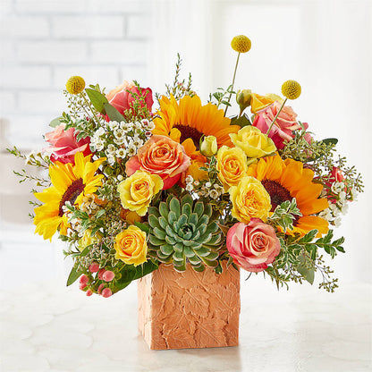 Sunflower Season Bouquet – GEHRKE FLORAL & GREENHOUSES, Mondovi WI