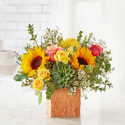 Sunflower Season Bouquet – GEHRKE FLORAL & GREENHOUSES, Mondovi WI