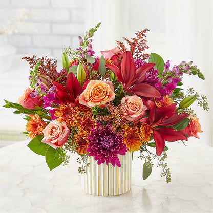 Burgundy Landscape Bouquet – GEHRKE FLORAL & GREENHOUSES, Mondovi WI