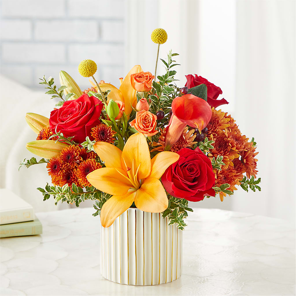 Scarlet Skies Bouquet – GEHRKE FLORAL & GREENHOUSES, Mondovi WI