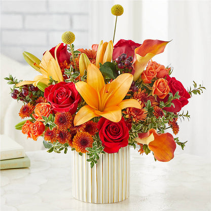 Scarlet Skies Bouquet – GEHRKE FLORAL & GREENHOUSES, Mondovi WI