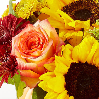 Golden Gourd Pumpkin Bouquet – GEHRKE FLORAL & GREENHOUSES, Mondovi WI