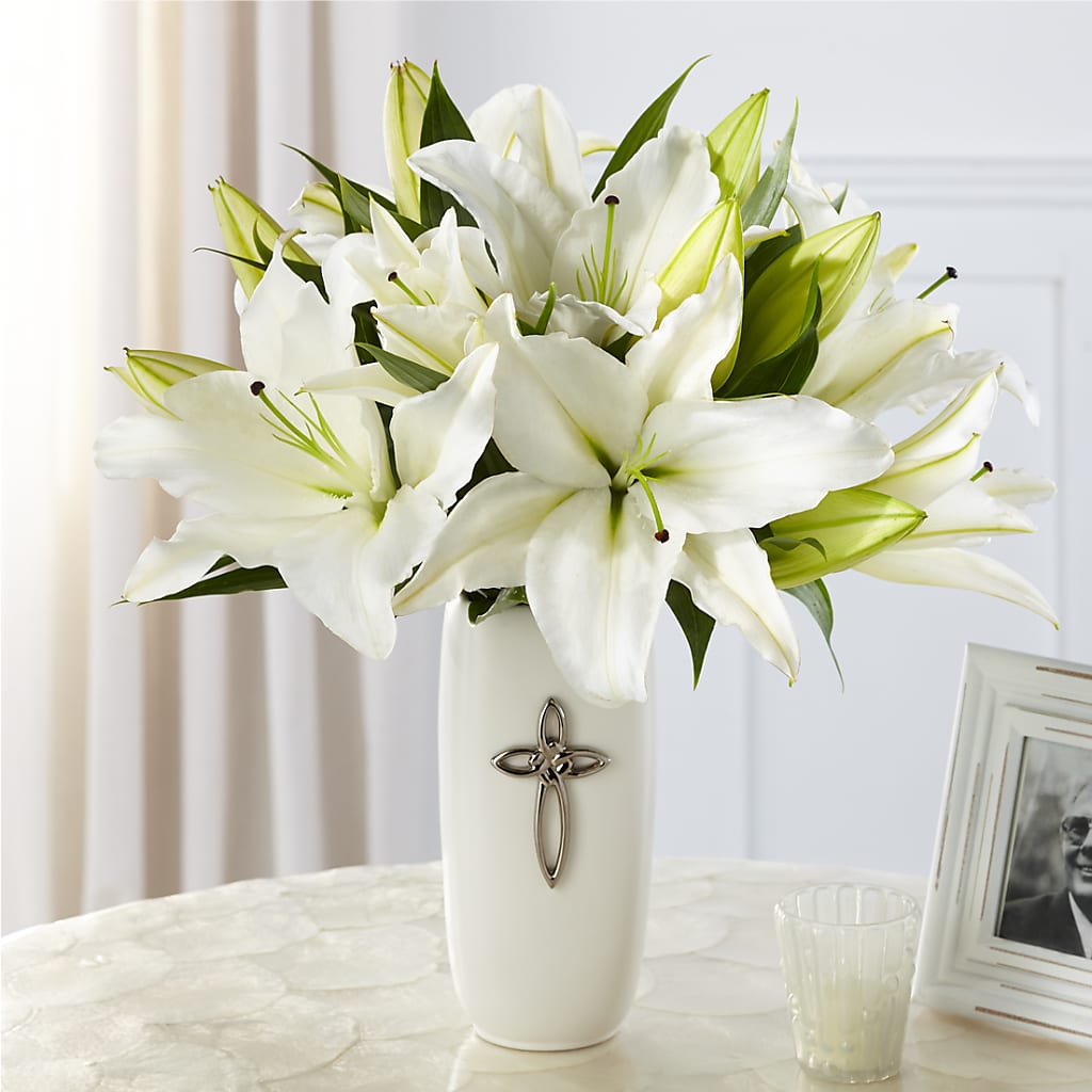 Faithful Blessings Bouquet – GEHRKE FLORAL & GREENHOUSES, Mondovi WI