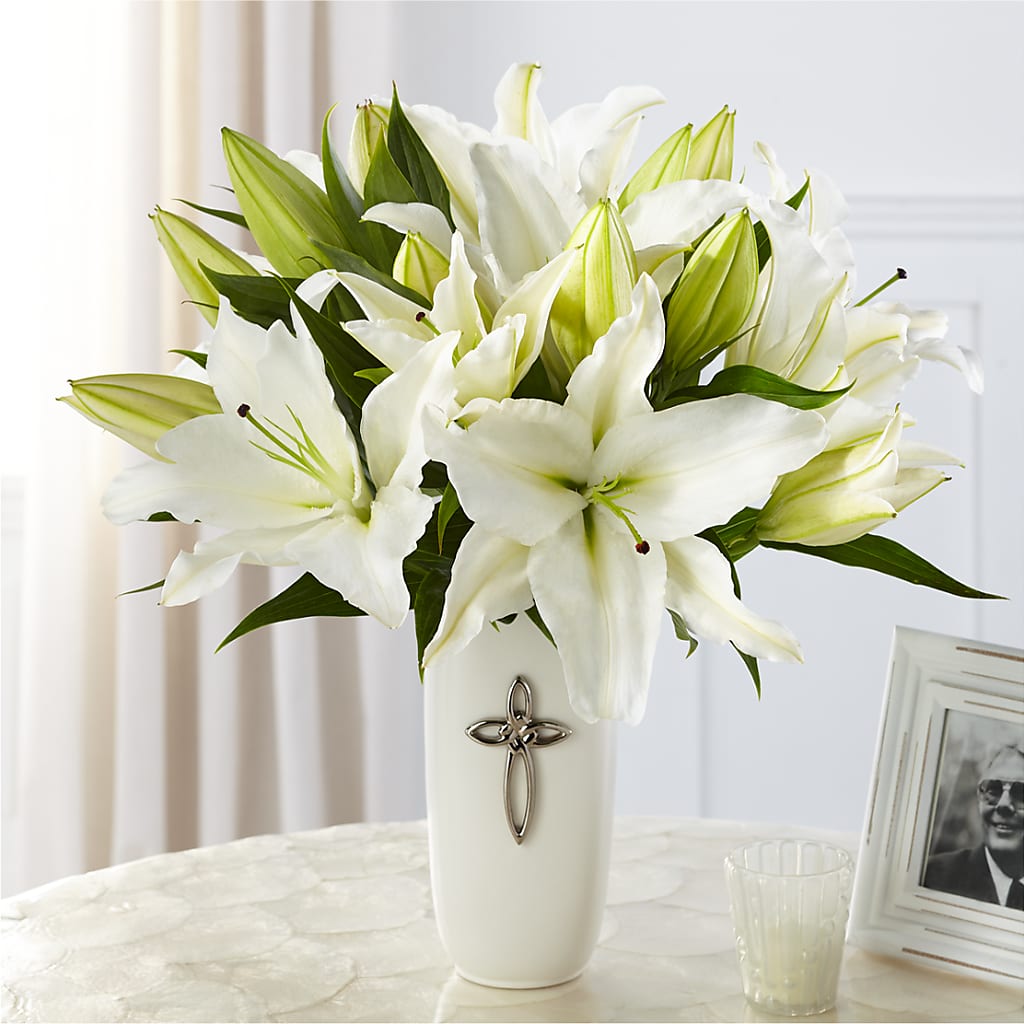 Faithful Blessings Bouquet – GEHRKE FLORAL & GREENHOUSES, Mondovi WI