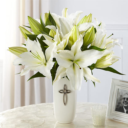 Faithful Blessings Bouquet – GEHRKE FLORAL & GREENHOUSES, Mondovi WI