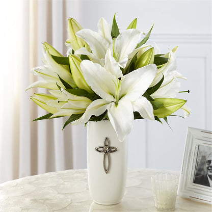Faithful Blessings Bouquet – GEHRKE FLORAL & GREENHOUSES, Mondovi WI