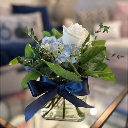 Sky Blue Delight Bouquet – GEHRKE FLORAL & GREENHOUSES, Mondovi WI