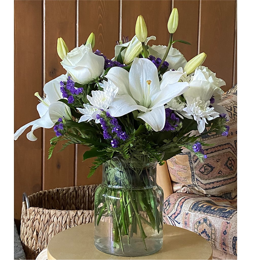 Beyond Blue Bouquet – GEHRKE FLORAL & GREENHOUSES, Mondovi WI