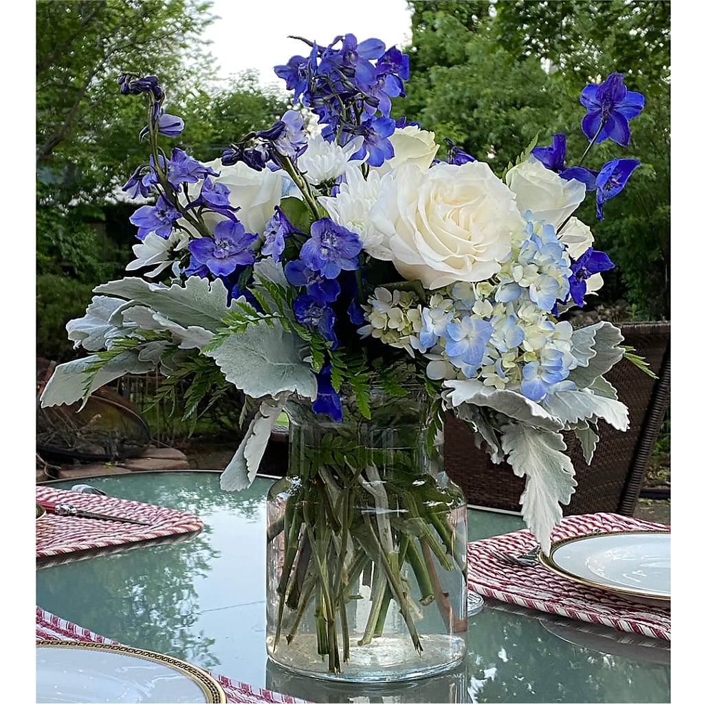 Clear Skies Bouquet – GEHRKE FLORAL & GREENHOUSES, Mondovi WI