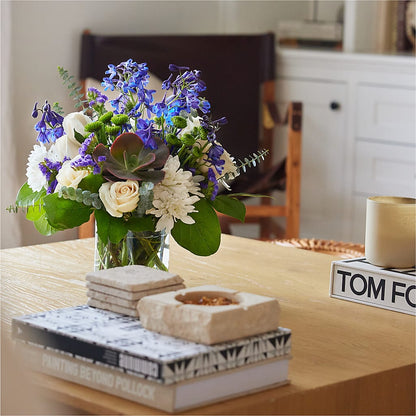 Cerulean Waves Bouquet – GEHRKE FLORAL & GREENHOUSES, Mondovi WI