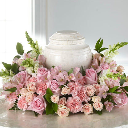 Blooms of Hope Cremation Adornment – GEHRKE FLORAL & GREENHOUSES, Mondovi WI