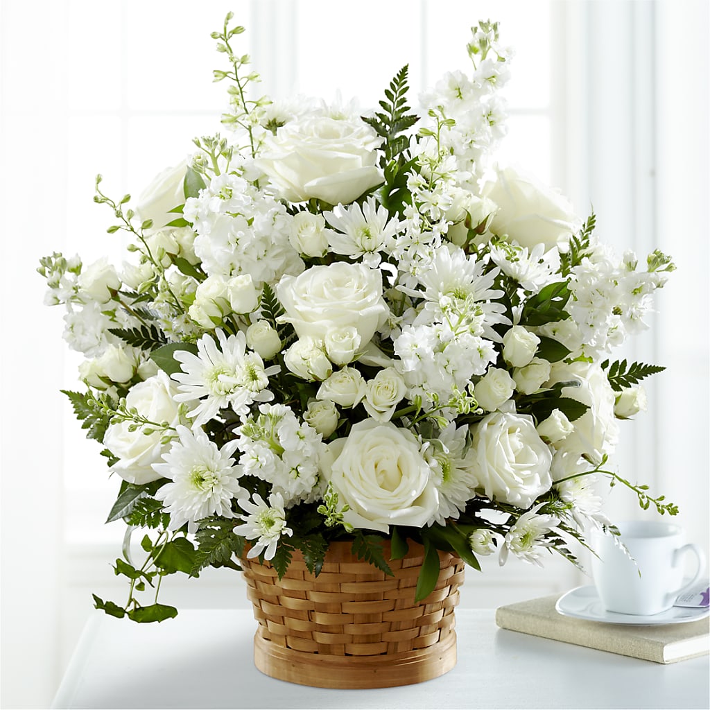 Heartfelt Condolences Arrangement – GEHRKE FLORAL & GREENHOUSES, Mondovi WI