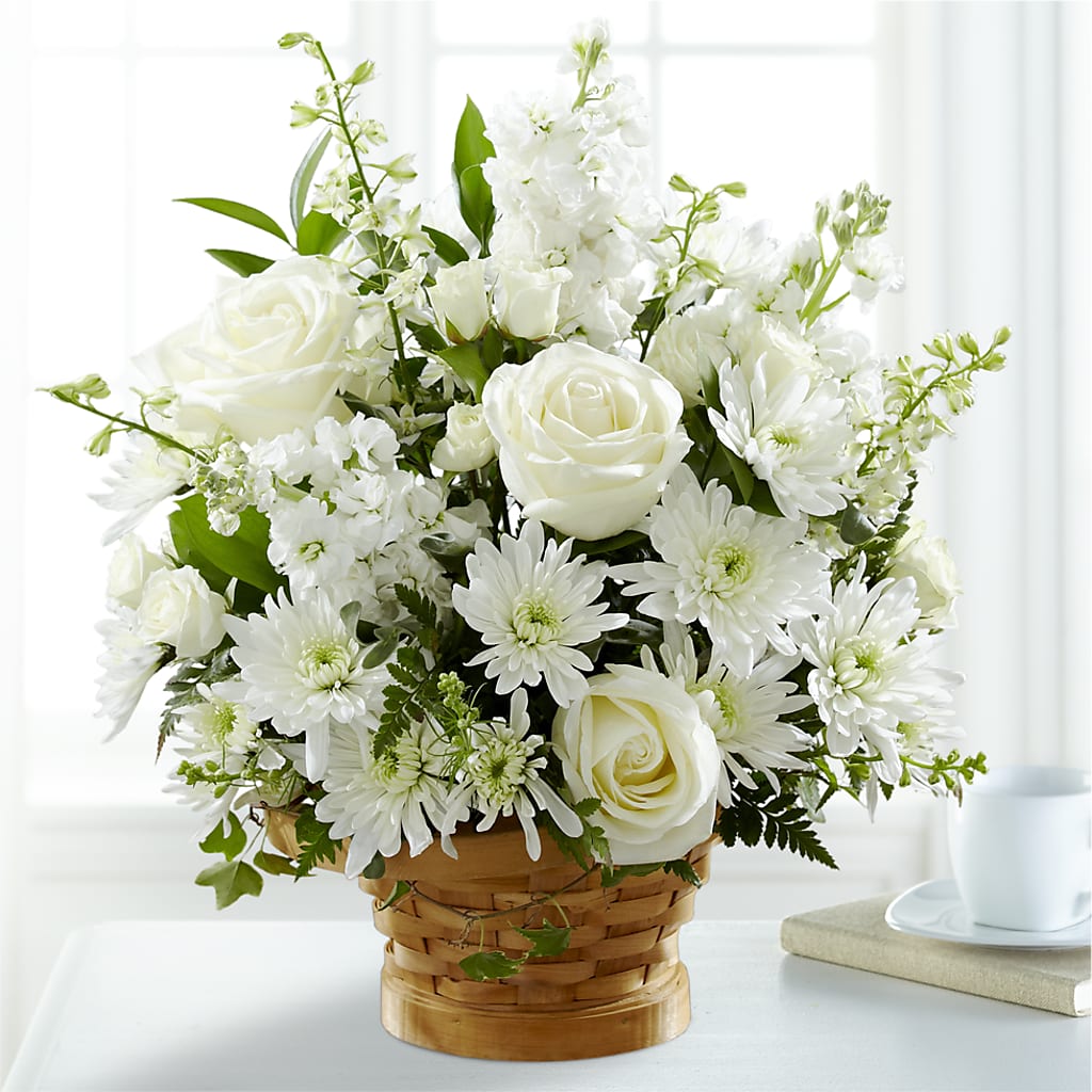 Heartfelt Condolences Arrangement – GEHRKE FLORAL & GREENHOUSES, Mondovi WI