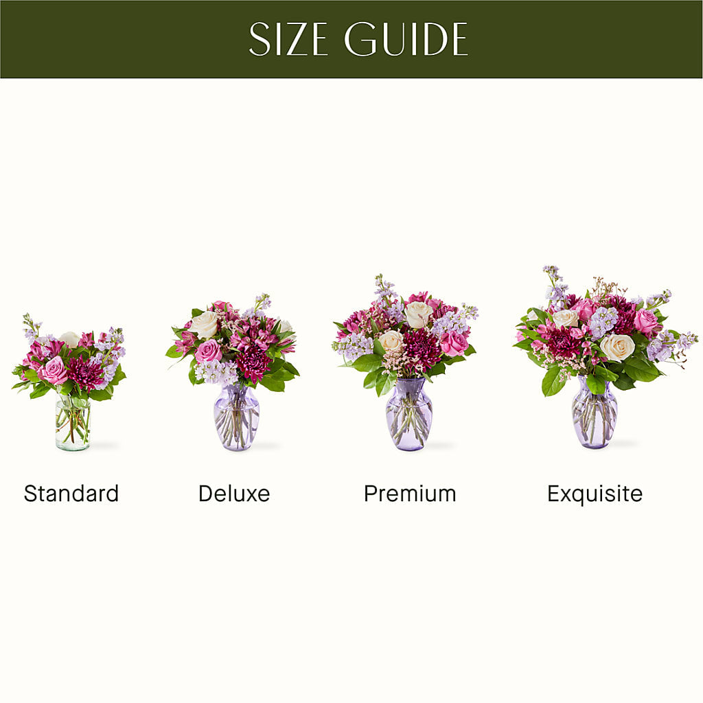 Amethyst Dreams Bouquet – GEHRKE FLORAL & GREENHOUSES, Mondovi WI
