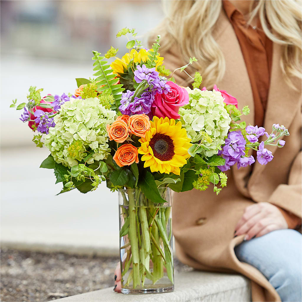 Vibrant Greetings Bouquet – GEHRKE FLORAL & GREENHOUSES, Mondovi WI