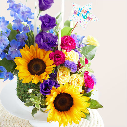 Star of the Day Floral Cake – GEHRKE FLORAL & GREENHOUSES, Mondovi WI