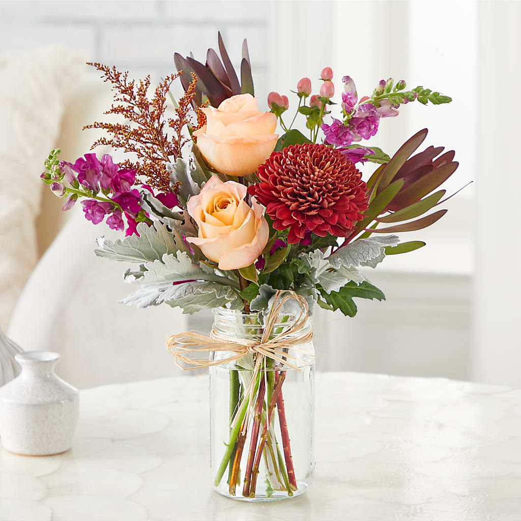 Moody Hues Bouquet – GEHRKE FLORAL & GREENHOUSES, Mondovi WI