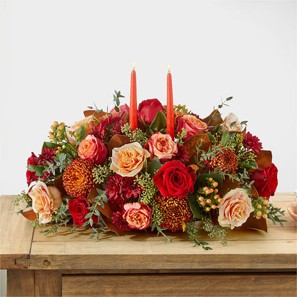 Gather Near Centerpiece – GEHRKE FLORAL & GREENHOUSES, Mondovi WI