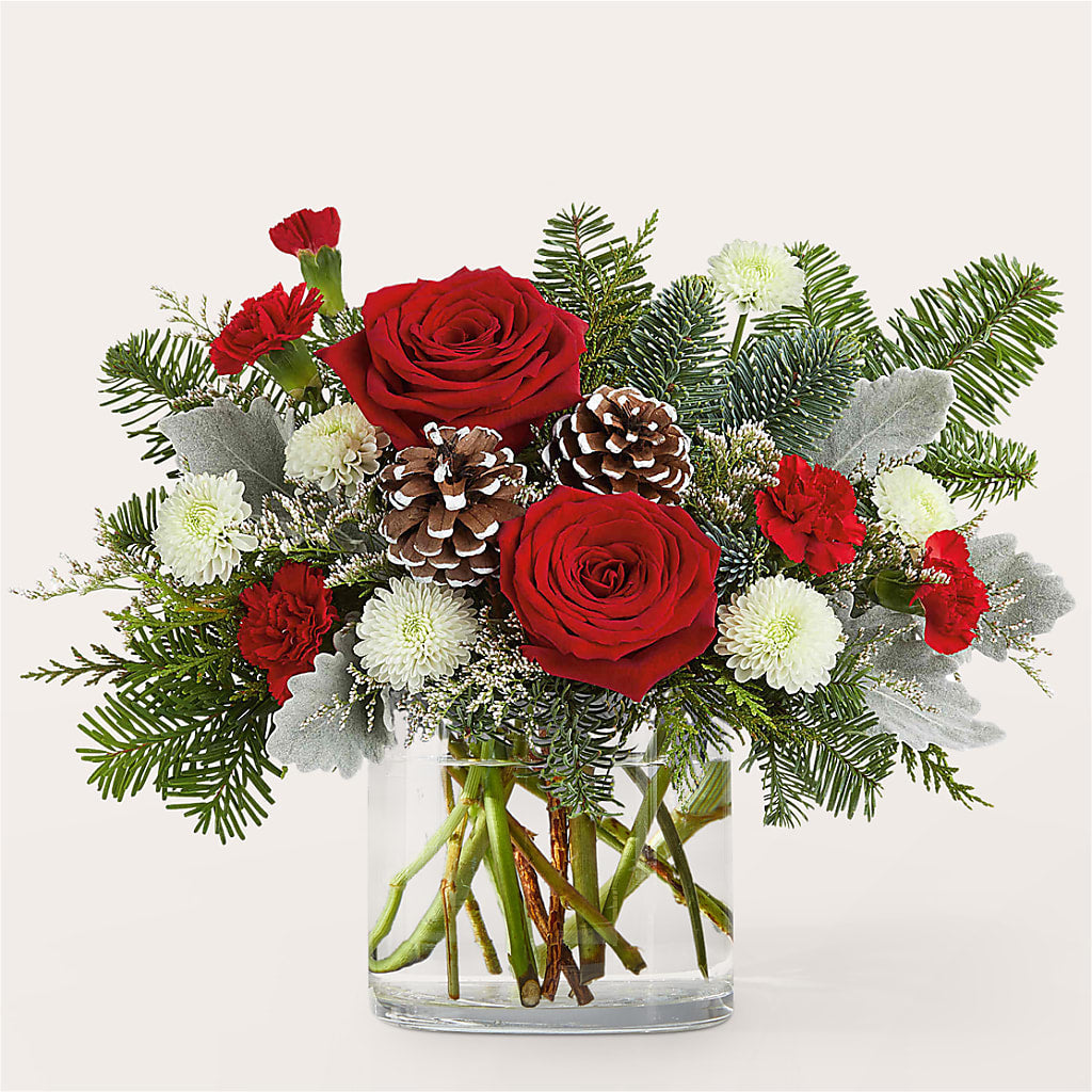 Yule Cheer Bouquet – GEHRKE FLORAL & GREENHOUSES, Mondovi WI