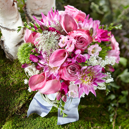 Pink Profusion Bouquet – GEHRKE FLORAL & GREENHOUSES, Mondovi WI
