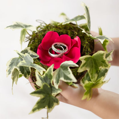 Lila Rose Ring Nest – GEHRKE FLORAL & GREENHOUSES, Mondovi WI